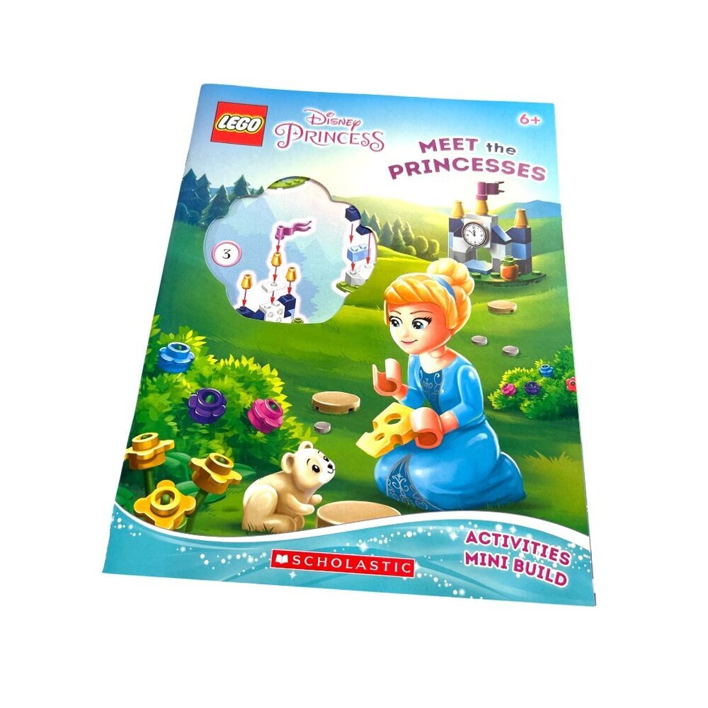 Lego Disney Princess Activity Book 6+ 11x9 NWT